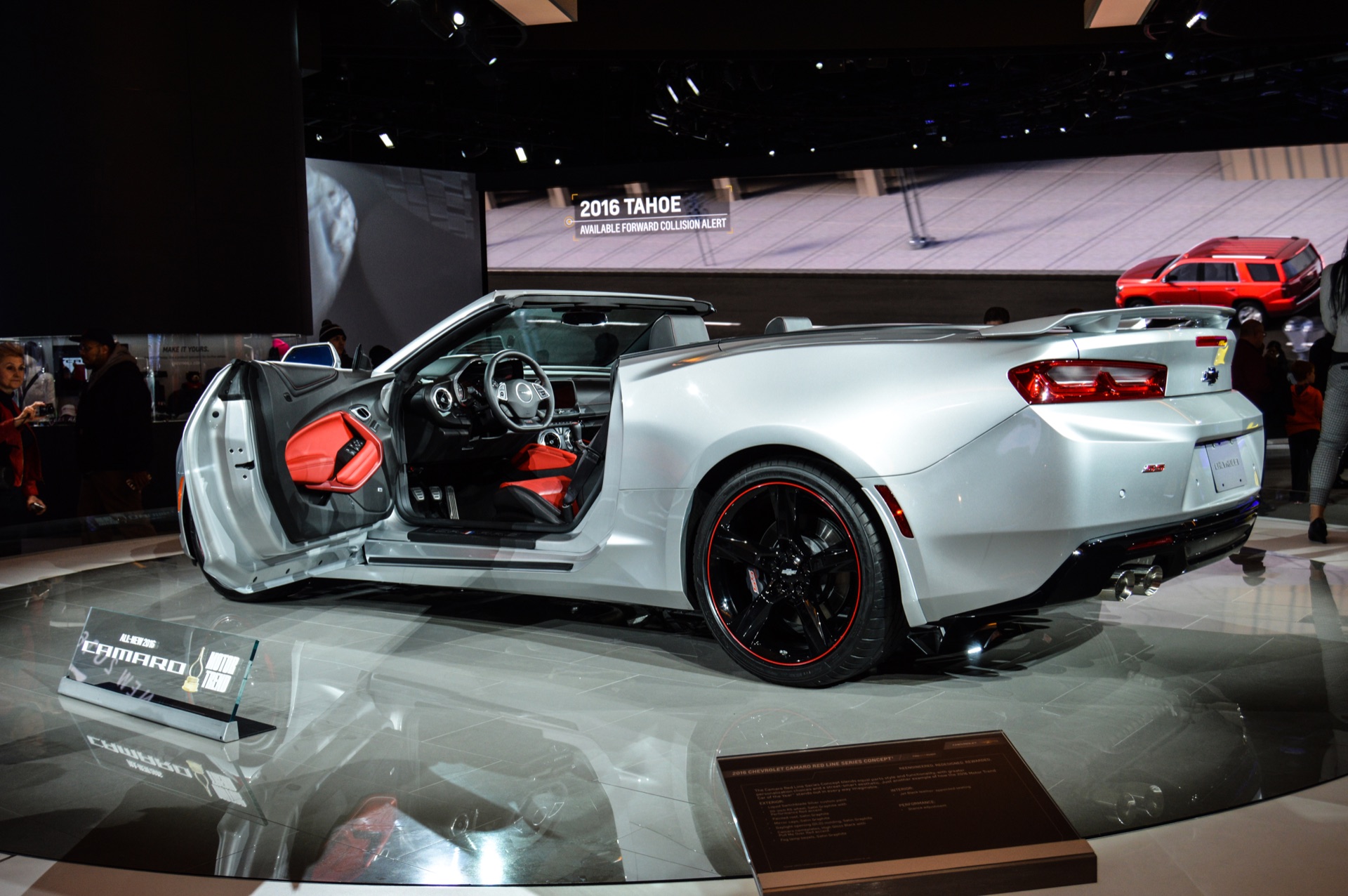 Chevrolet Camaro convertible with a complete interior and exterior finish